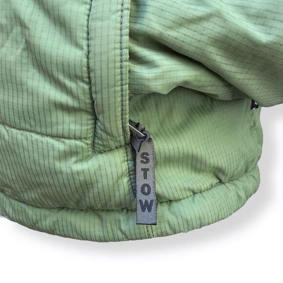 The North Face Mint Green Lightweight Winter Jacket Women’s size Small - Picture 4 of 11